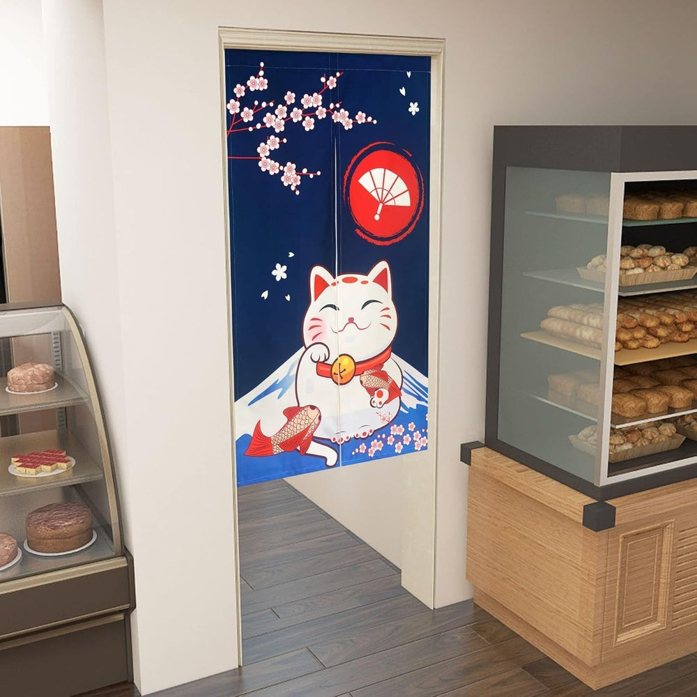 Tapiserie stil japonez lenjerie groasa noren perdele lungi Casa - Accesorii si Decoratiuni Naty Shop