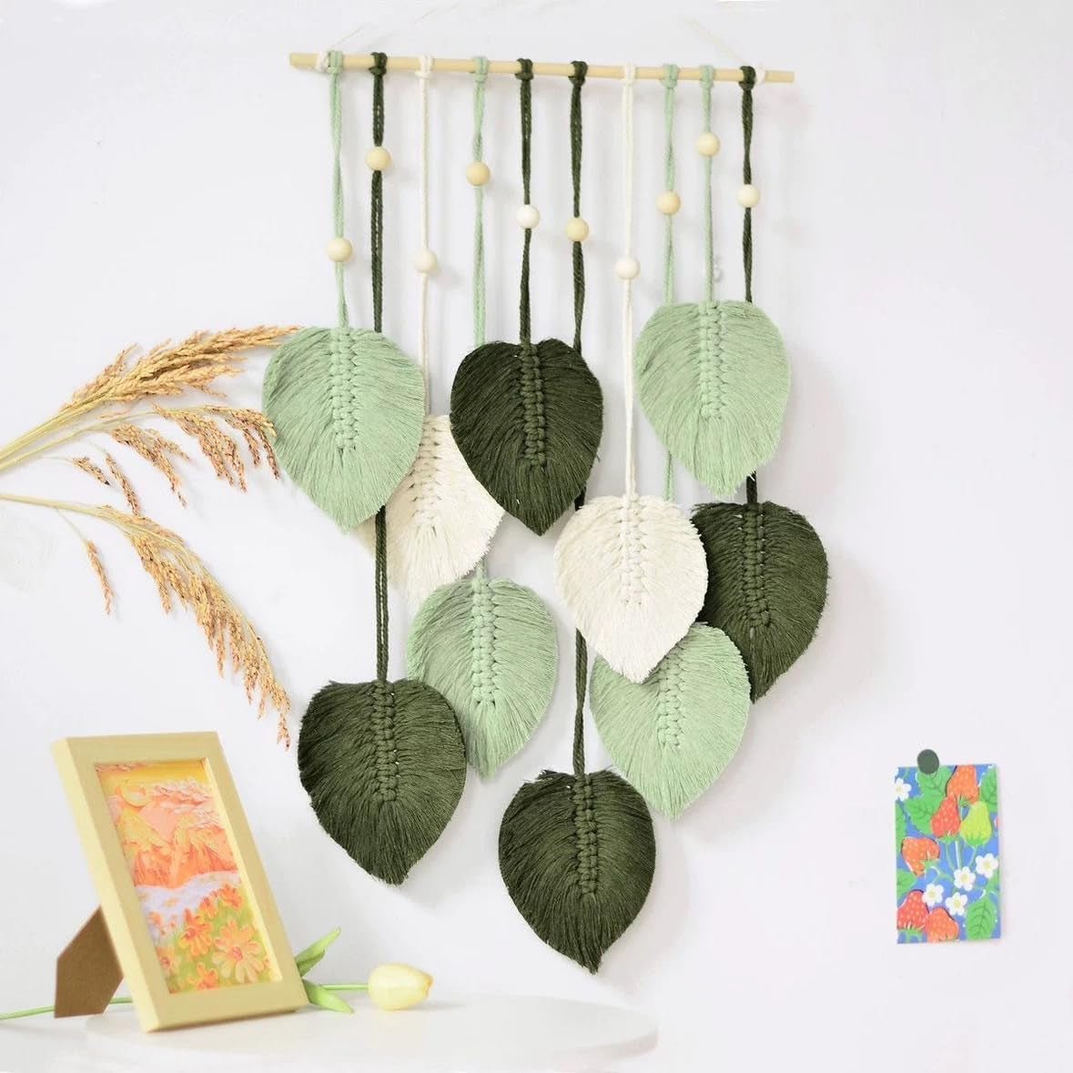 Tapiserie verde natural decorarea peretilor dormitorului camerei Casa - Accesorii si Decoratiuni Naty Shop