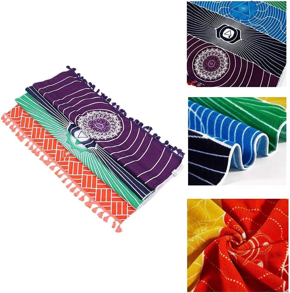 Tapiserie yoga meditation seven chakra hippie Casa - Accesorii si Decoratiuni Naty Shop