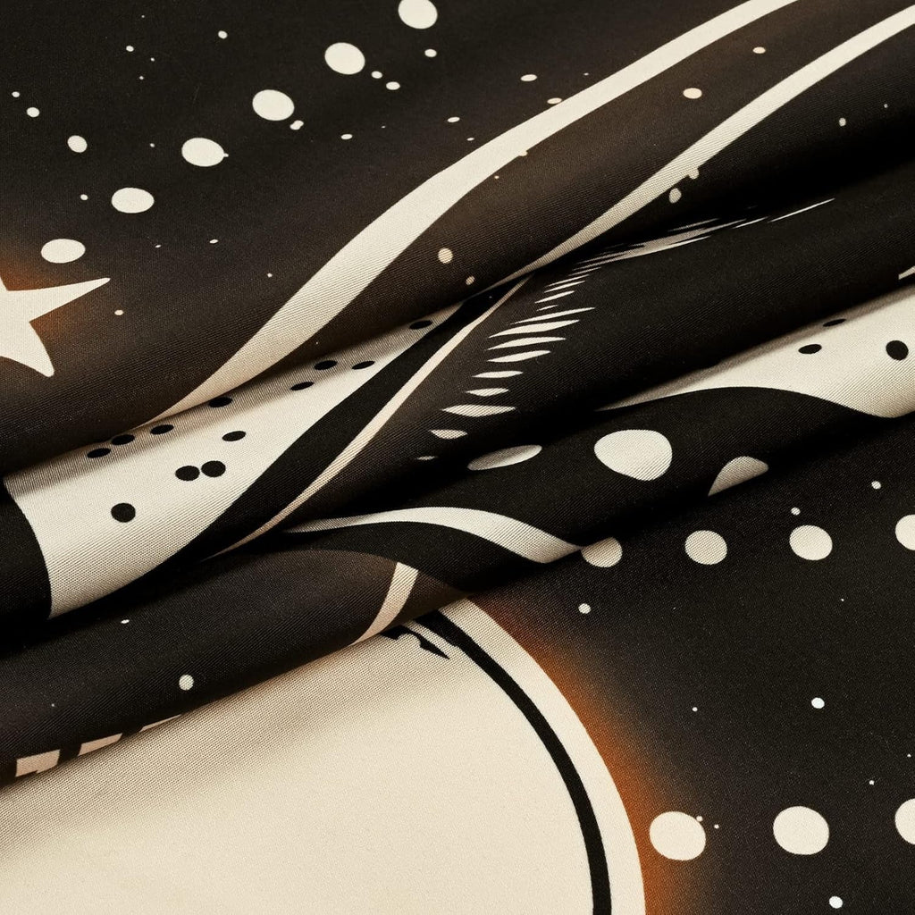 Tapiserie yrendenge moth negru sun moon natural Casa - Accesorii si Decoratiuni Naty Shop