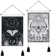Tapiserie yugarlibi 2pcs tapiserii mici hanging luna soarele Casa - Accesorii si Decoratiuni Naty Shop Fluture 35X50 Cm