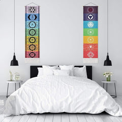Tapiserie yugarlibi set agataturi chakra meditatie yoga trippy Casa - Accesorii si Decoratiuni Naty Shop